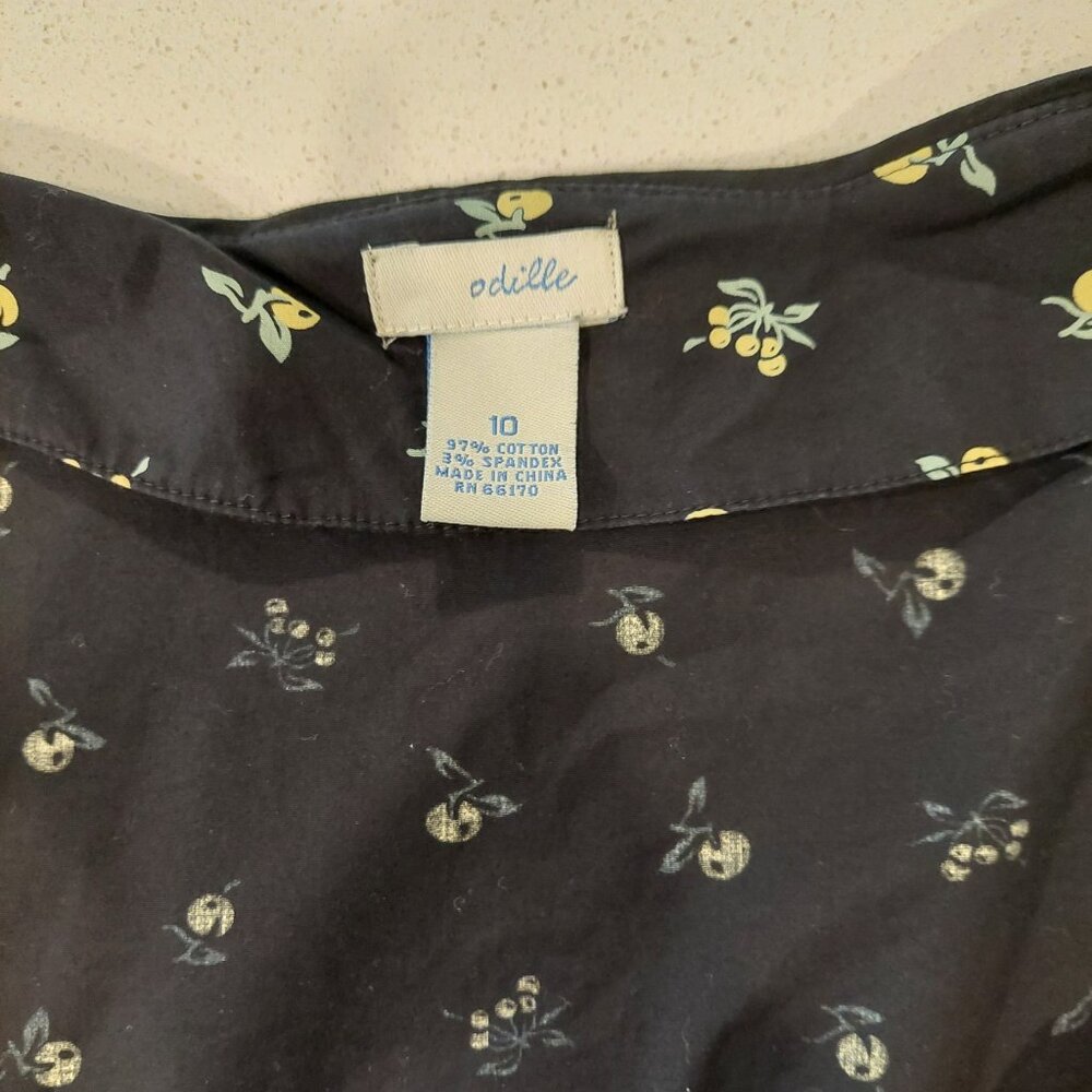 Anthropologie Odille Lemon Top - Picture 9 of 11